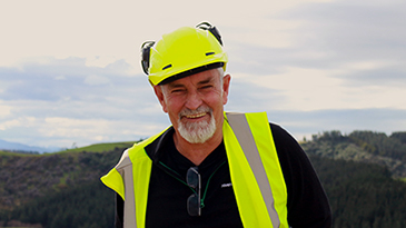 Paul Johnston, Geraldine Lime Quarry Manager.