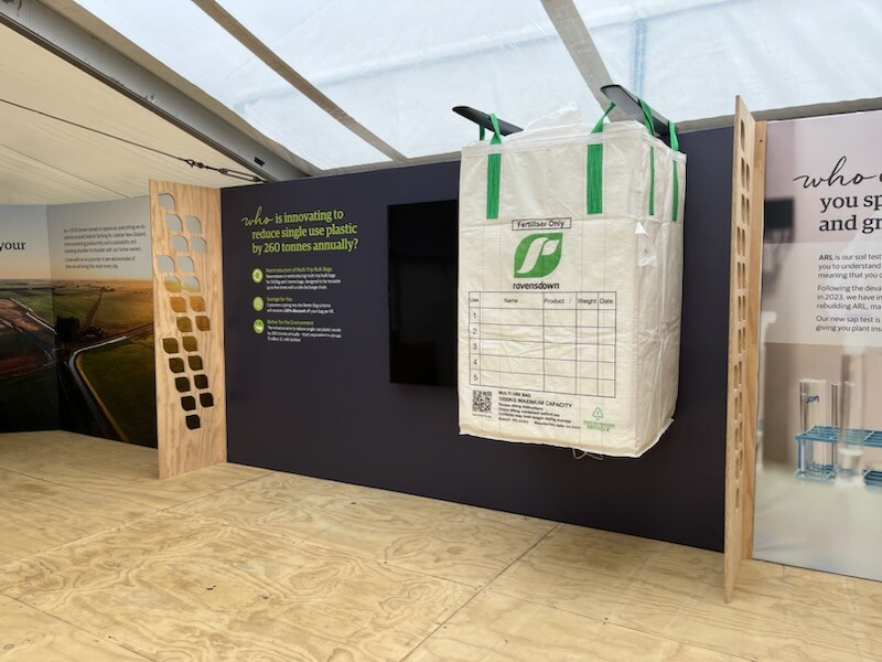 Ravensdown is re-introducing multi-trip one tonne and half tonne bulk bags for fertiliser supply from 1 July 2024. 