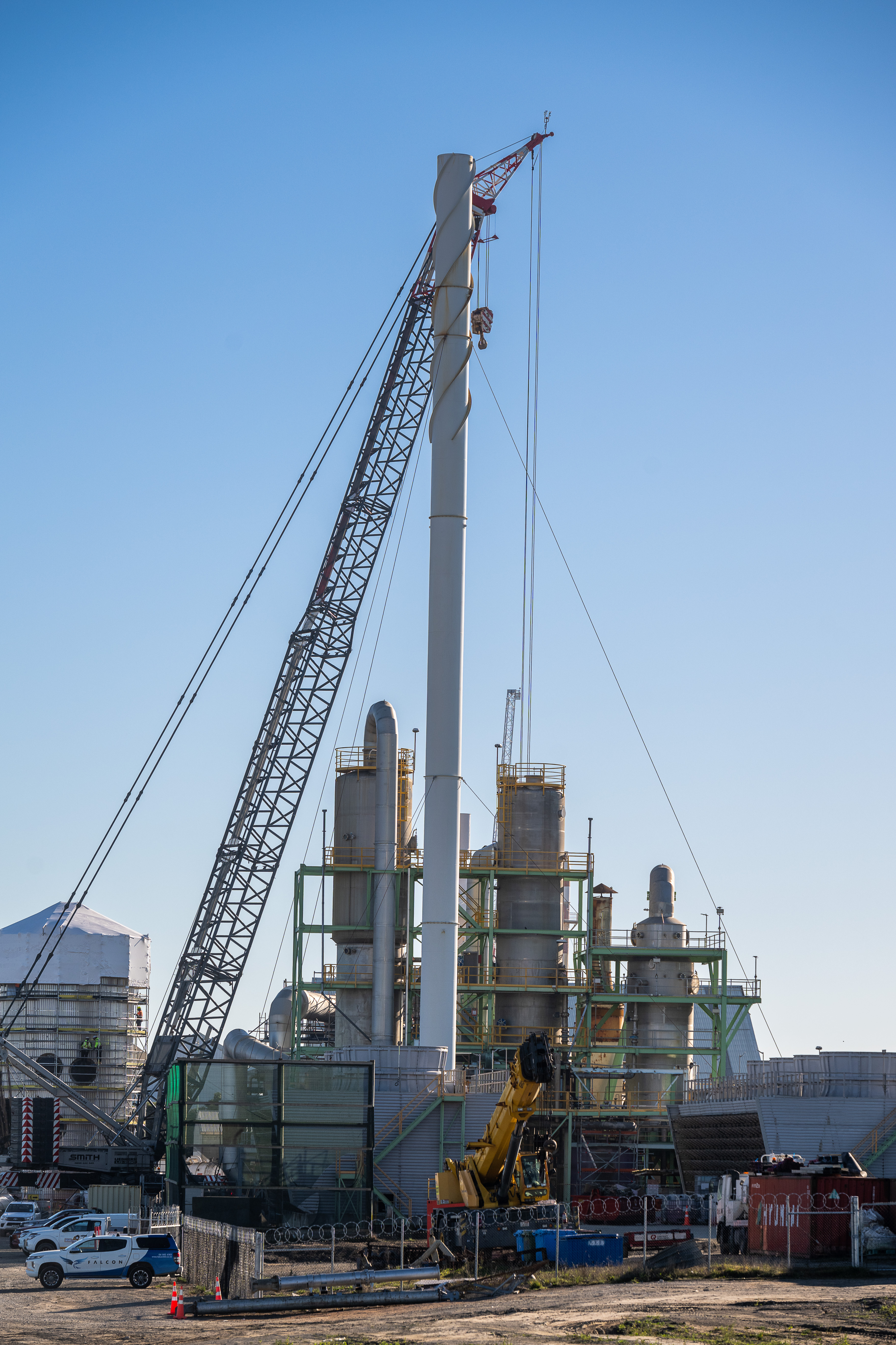 All systems go at Napier Works during the winter shutdown.
